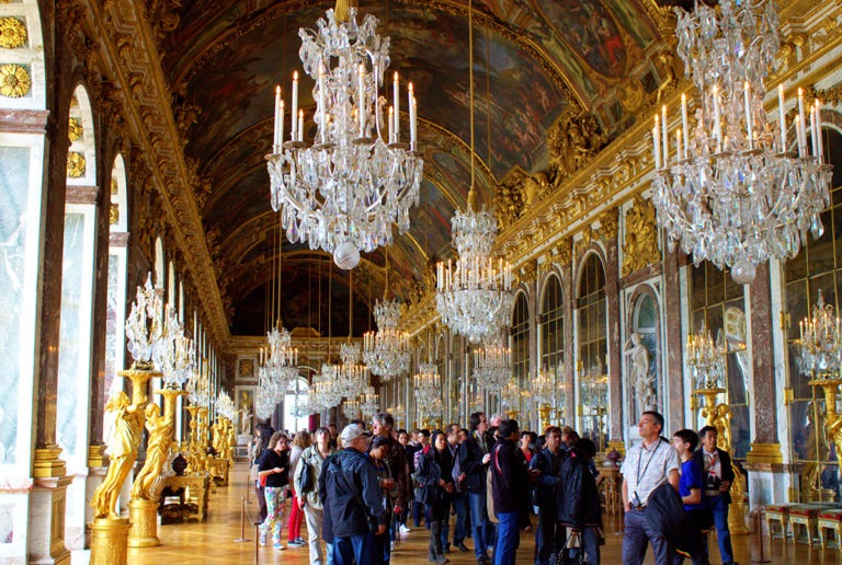 Lavish, Royal, Overcrowded Palace of Versailles – In Photos