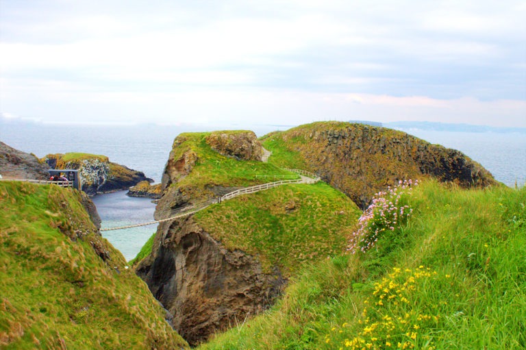 Carrick-a-Rede Rope Bridge: Dangling 30 Meters Over The Sea