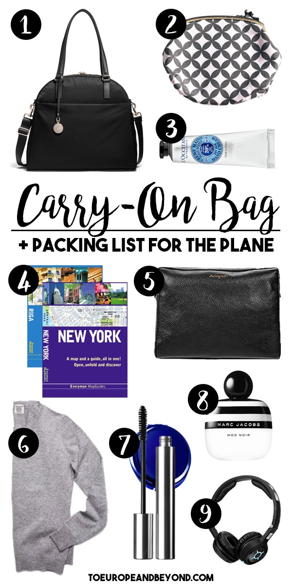 carry on packing list