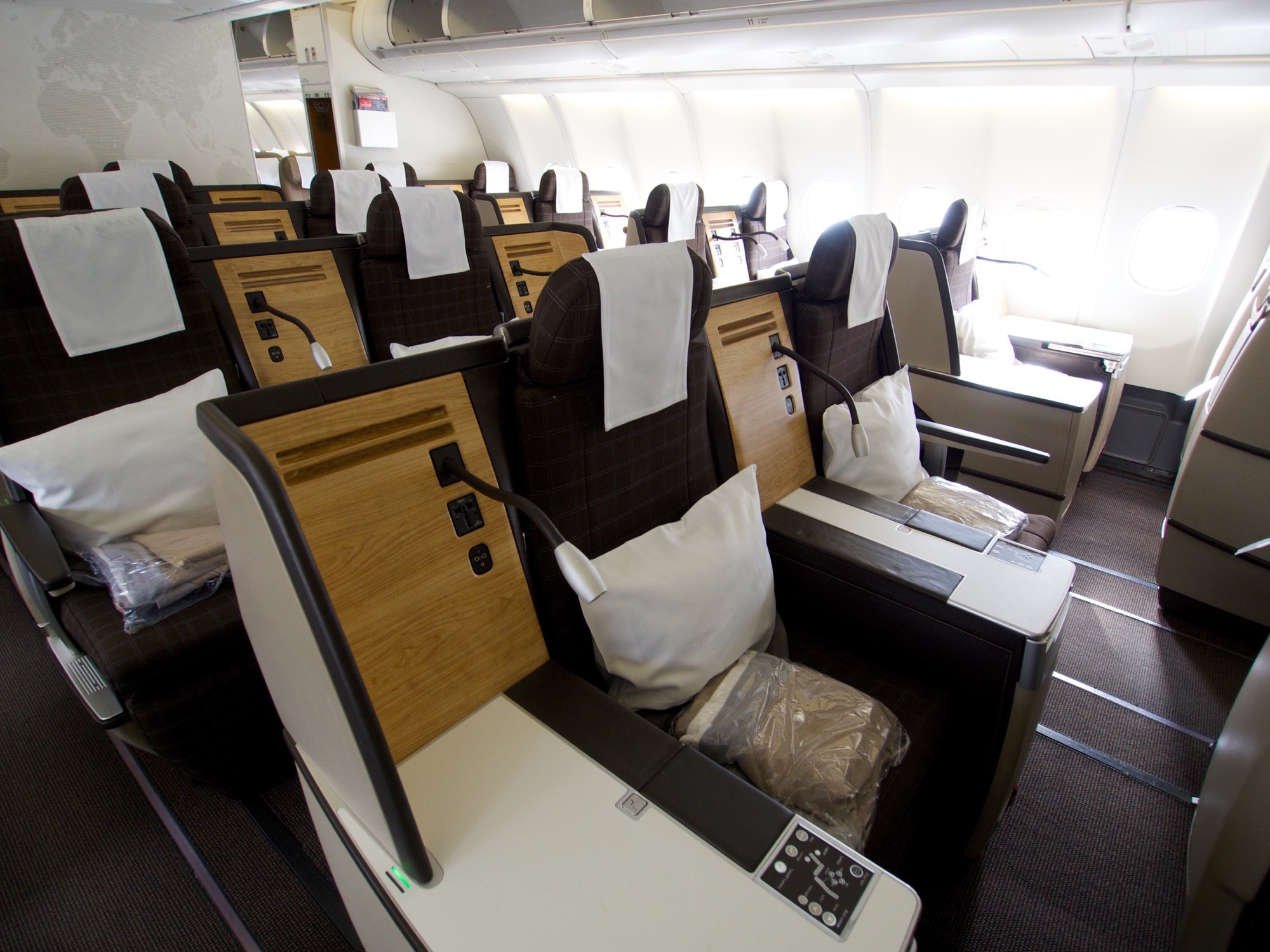 swiss business class review