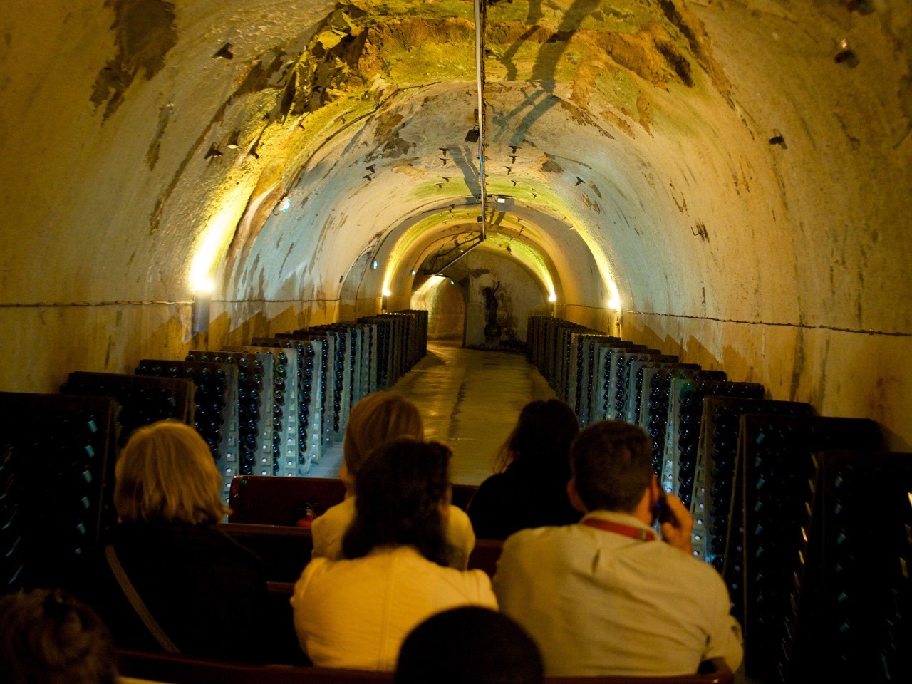 visit champagne cellar