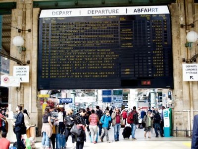 Eurostar from Paris to London