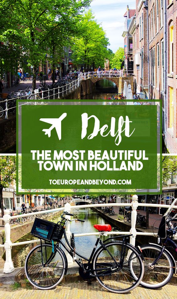 Delft, the quintessential Dutch town