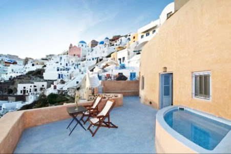 airbnbs in europe santorini greece