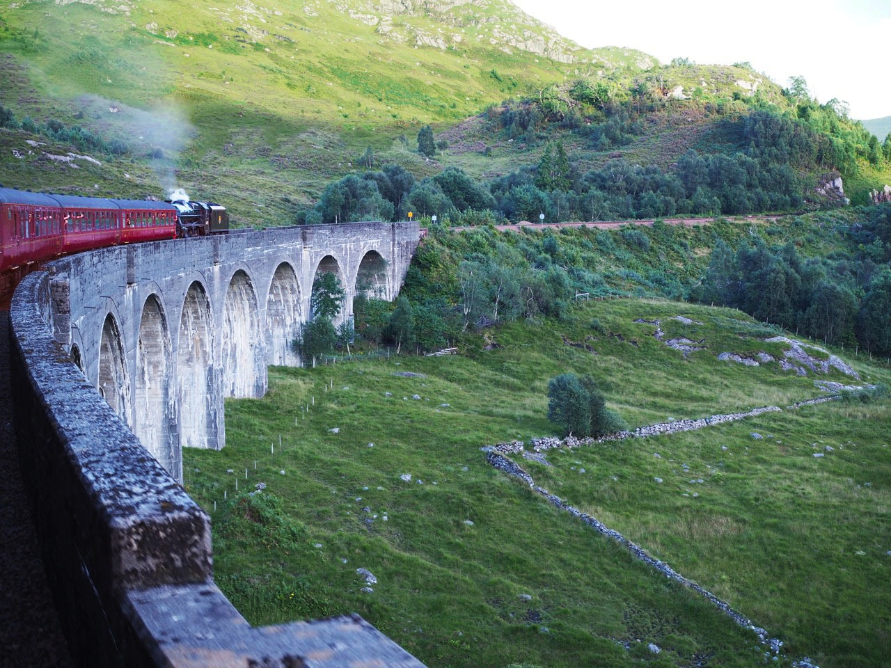 Harry Potter Train in Scotland