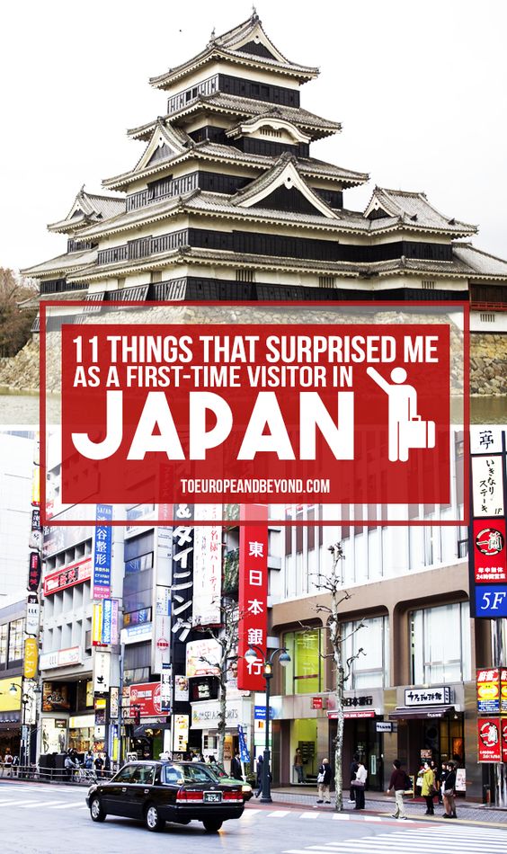 First time in Japan: 11 things that surprised me