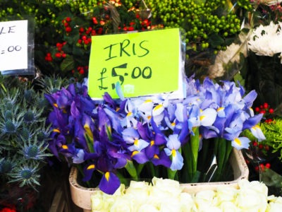 Columbia Road Flower Market in London