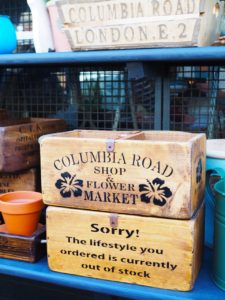 Columbia Road Flower Market in London