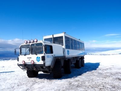 glaciers in Iceland