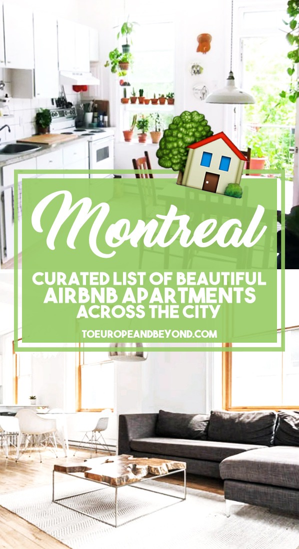 Beautiful Airbnbs in Montreal to consider for your trip