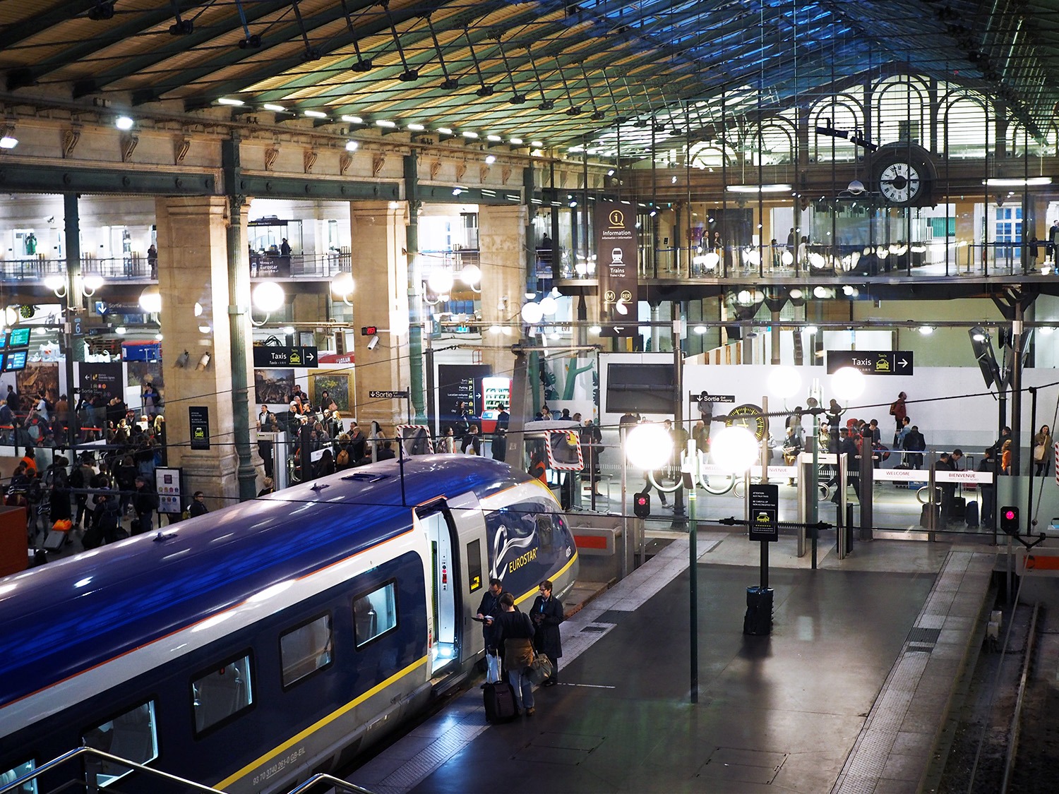 Eurostar from Paris to London