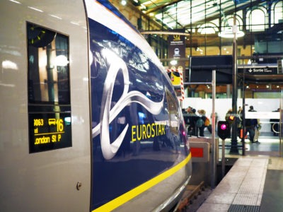 Eurostar from Paris to London