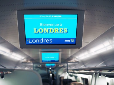 Eurostar from Paris to London