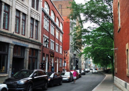 Beautiful Streets of Old Montreal