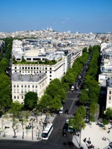 View From Arc de Triomphe