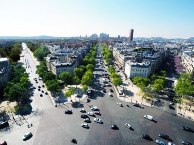 View From Arc de Triomphe