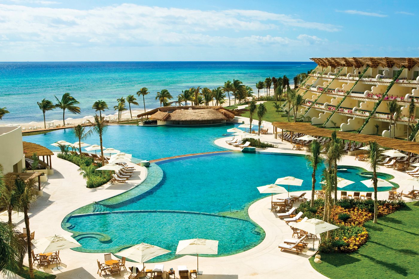 best hotels in riviera maya - Grand Velas Riviera Maya - main pool