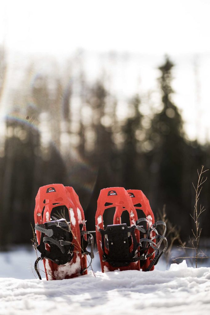 snowshoe-in-Quebec-City-in-winter