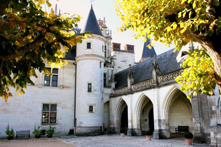 Amboise Castle in the Loire valley castles