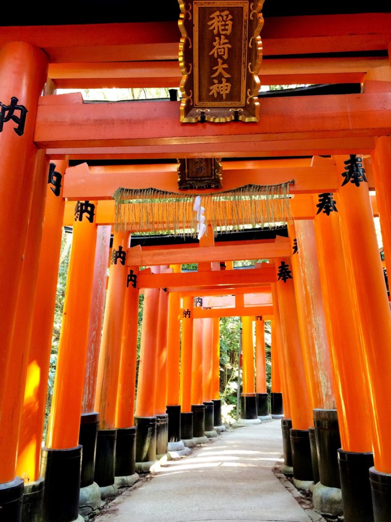 Fushimi Inari Shrine in Kyoto