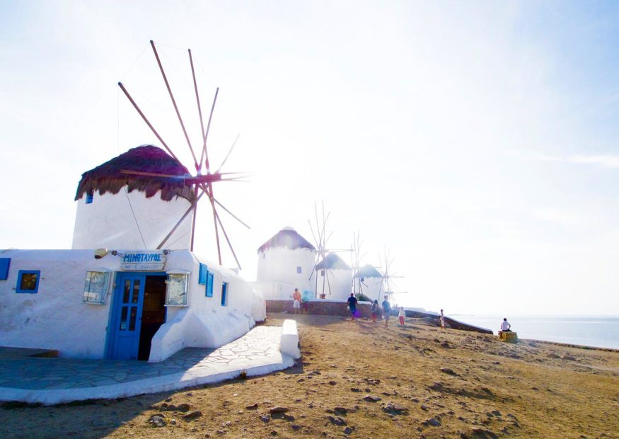 Things to do in Greece - Mykonos windmills