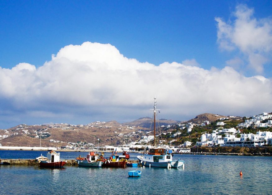 Naxos' cute little harbour