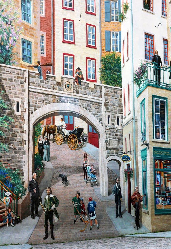 Fresque des Québécois - things to do in Old Quebec City