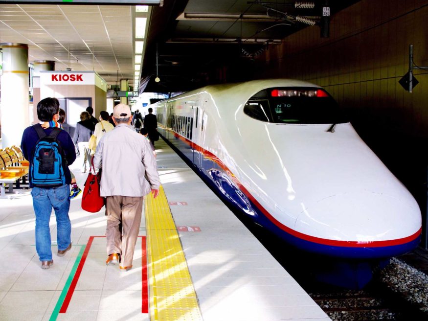 Bullet trains in Japan - Japan rail pass