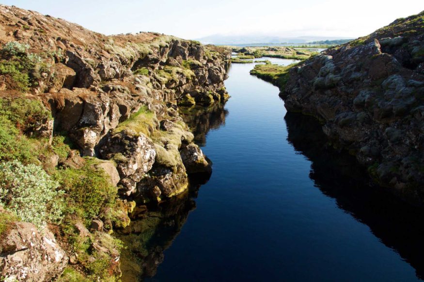 Snorkelling in Silfra