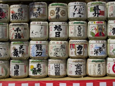 Japanese temples in Tokyo, Japan