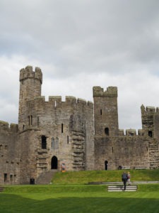 Visiting Caernarfon Castle in Wales